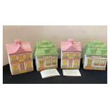 The Townhouse Canister Collection, 4 pieces