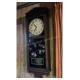 Ingraham wall clock & key