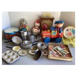 Vintage toys, as is
