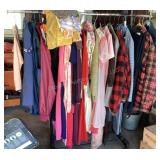 Clothes Rack of Vintage Clothing