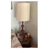 Impact Furniture end table, ceramic lamp & more