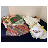 Aprons, vintage swim trunks, handkerchiefs &