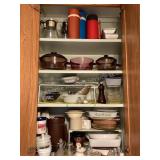 Upper kitchen cupboard cleanout