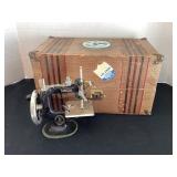 Antique child's Singer sewing machine