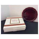 Four boxed Avon Cape Cod Dinner Plates