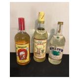 3 Display Bottles for Man Cabe