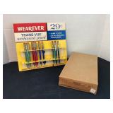 Vintage Wearever Mechanical Pencil Display
