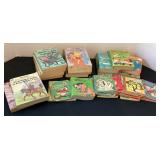 Vintage children's books; Big Little Books, Tiny