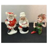 Vintage ceramic elf & Napco S&P