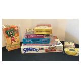 8 vintage games & puzzles; Pete the Pepper