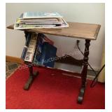 Stand & Books, 26x13x24' tall