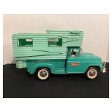Buddy L truck with camper