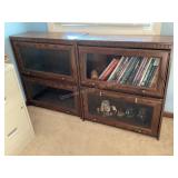2 bookcases & contents