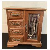 Jewelry box & contents