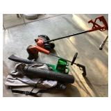 Weed Eater electric blower, electric yard