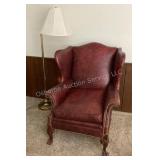 Comfy Reading Chair & Floor Lamp