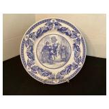 9 1/2" Spode Snowman Plate, first issue