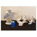 Russ bone china geese, Ward "Bluebird of