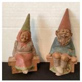 Tom Clark Elizabeth & Oï¿½Neal gnomes
