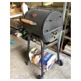 Char-Griller BBQ grill, charcoal, lighter fluid