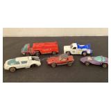 5 Vintage Redline HotWheels, played with