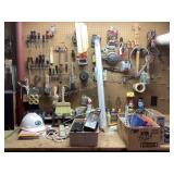 Bench top & Pegboard Clean Off