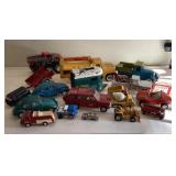 Vintage metal toy cars & more