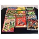 10 Vintage Comic Books; Where Monsters Dwell,