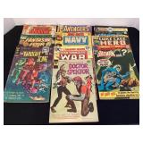 10 Vintage Comic Books; Sad Sak, Luke Cage,