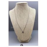 Sterling & Sapphire Necklace Set