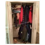 Entry coat closet cleanout
