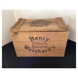Henry Weinhardï¿½s Wood Box