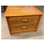 2 drawer nightstand
