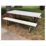 Lifetime folding picnic table