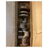 Rough casting of steel crank, not machined