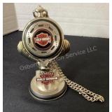 Harley-Davidson Pocket Watch & Stand