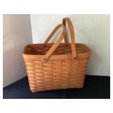 1991 Longaberger Basket, 16x9.5x11" tall