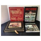 4 Harley-Davidson & American Motorcycle Books