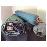 Air mattresses & Kelly Vortex 2 tent