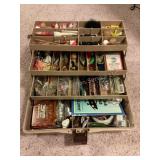 Fenwick tackle box & contents