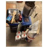 Charcoal, lighter fluid, grill accessories,