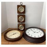 Sunbeam 11" clock, 14" clock & Springfield