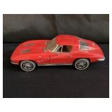 1963 Red Corvette Franklin Mint model