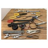 Variety of Wrenches; Fuller, JH Williams, Vise