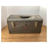 Craftsman 18" metal toolbox & contents