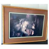 Large Wolf Picture, 38x29"