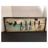 2 bird theme pictures; metal Dream picture,