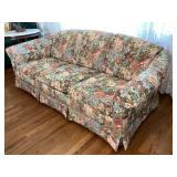 Flexsteel floral couch