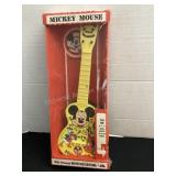 Vintage Mickey Mouse Mousegetar Jr. wind up, no