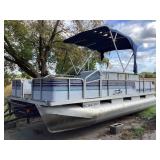 1993 Sylvan Aluminum Pontoon, trailer not included